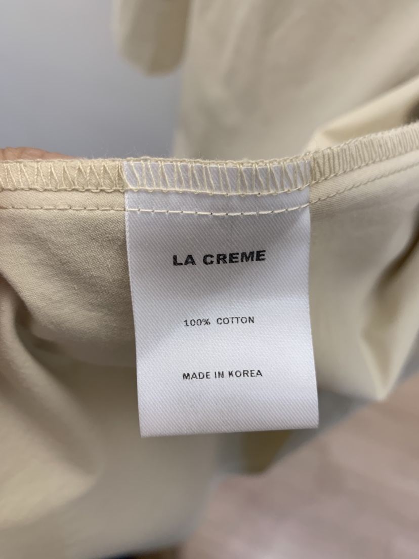 LA CREME東大門代購女裝新品推薦26春夏休閑人氣連衣裙棉質LA CREME連衣裙