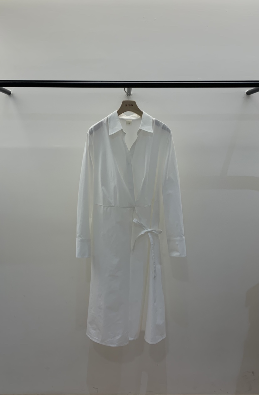 LA CREME東大門代購女裝新品推薦26春夏休閑人氣連衣裙棉質LA CREME連衣裙圖色1