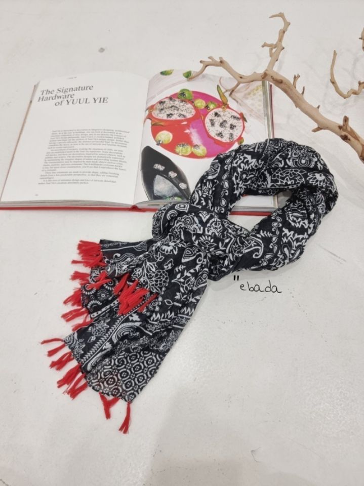 EBADA韓國代購女裝新款真品職業熱賣26春夏推薦時尚圍巾披肩EBADA圍巾/披肩圖色1