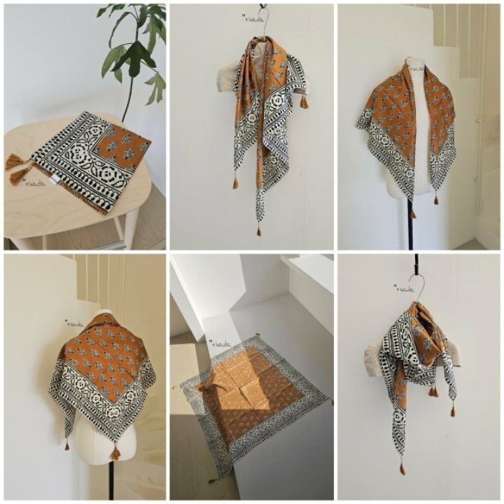 EBADA韓國代購女裝新品26春夏真品時尚職業人氣熱賣圍巾披肩EBADA圍巾/披肩