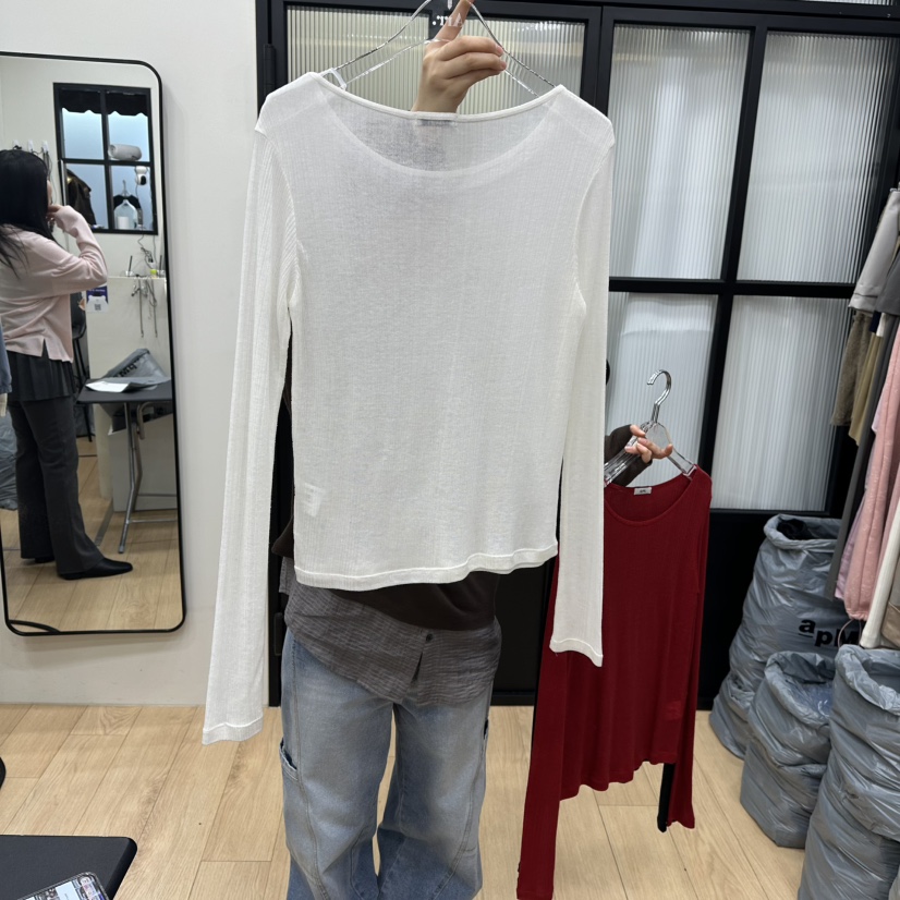 ARR韓國代購女士新款休閑熱賣26春夏推薦人氣時尚長袖T恤ARR長袖T恤