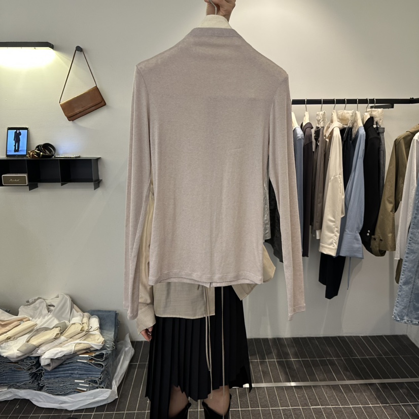 FIND-P東大門實拍女裝新款職業熱賣時尚休閑真品長袖T恤FIND-P長袖T恤