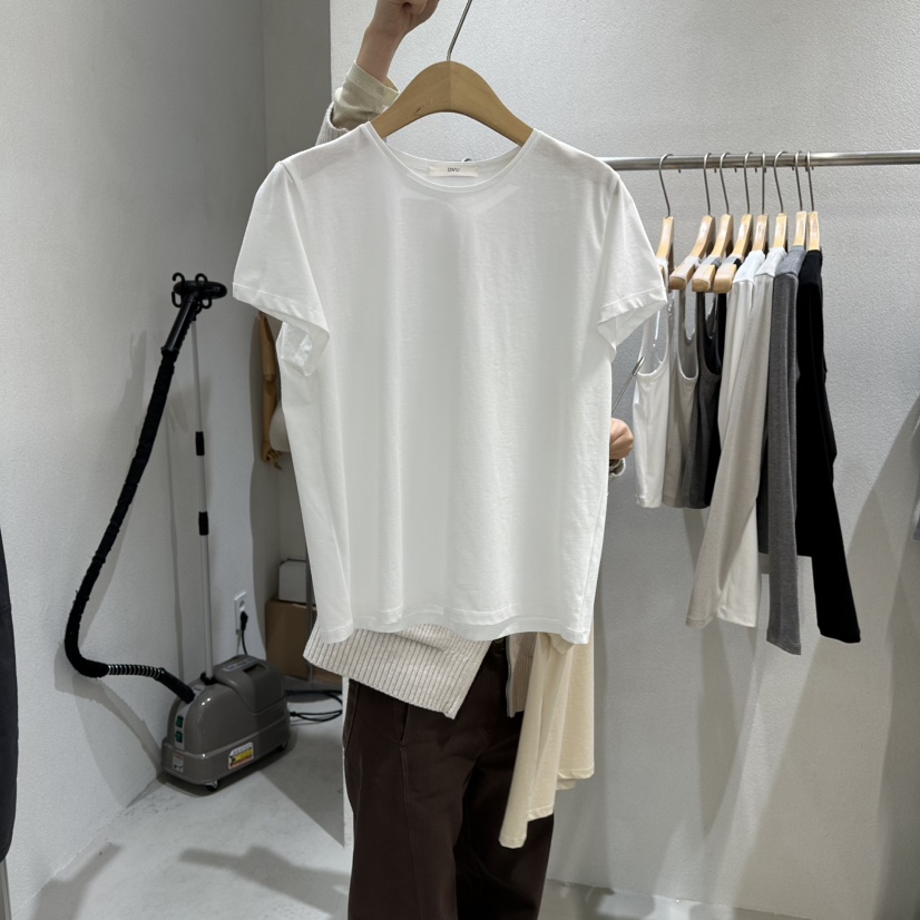 OVU韓國代購女裝新款職業真品時尚人氣熱賣推薦26春夏T恤OVUT恤圖色1