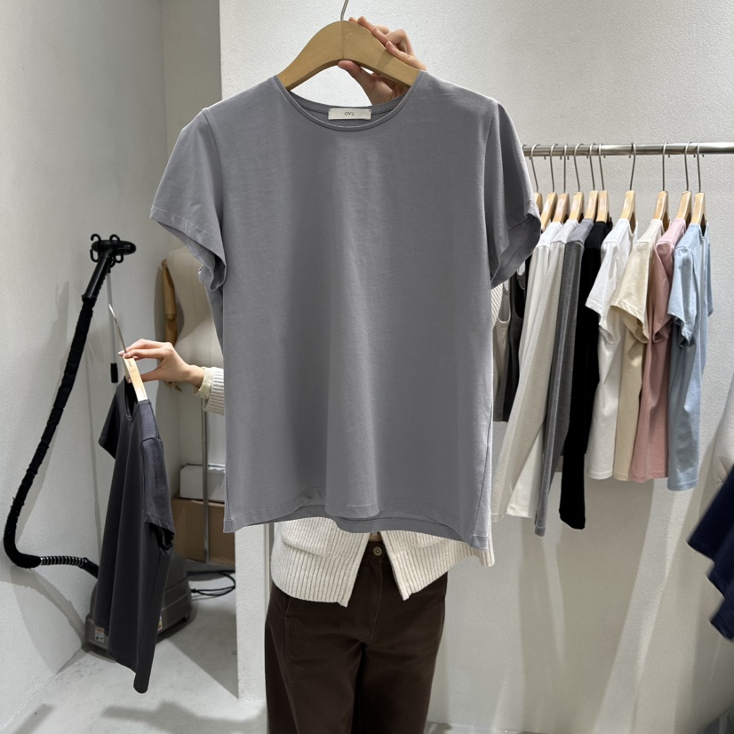 OVU韓國代購女裝新款職業真品時尚人氣熱賣推薦26春夏T恤OVUT恤圖色5