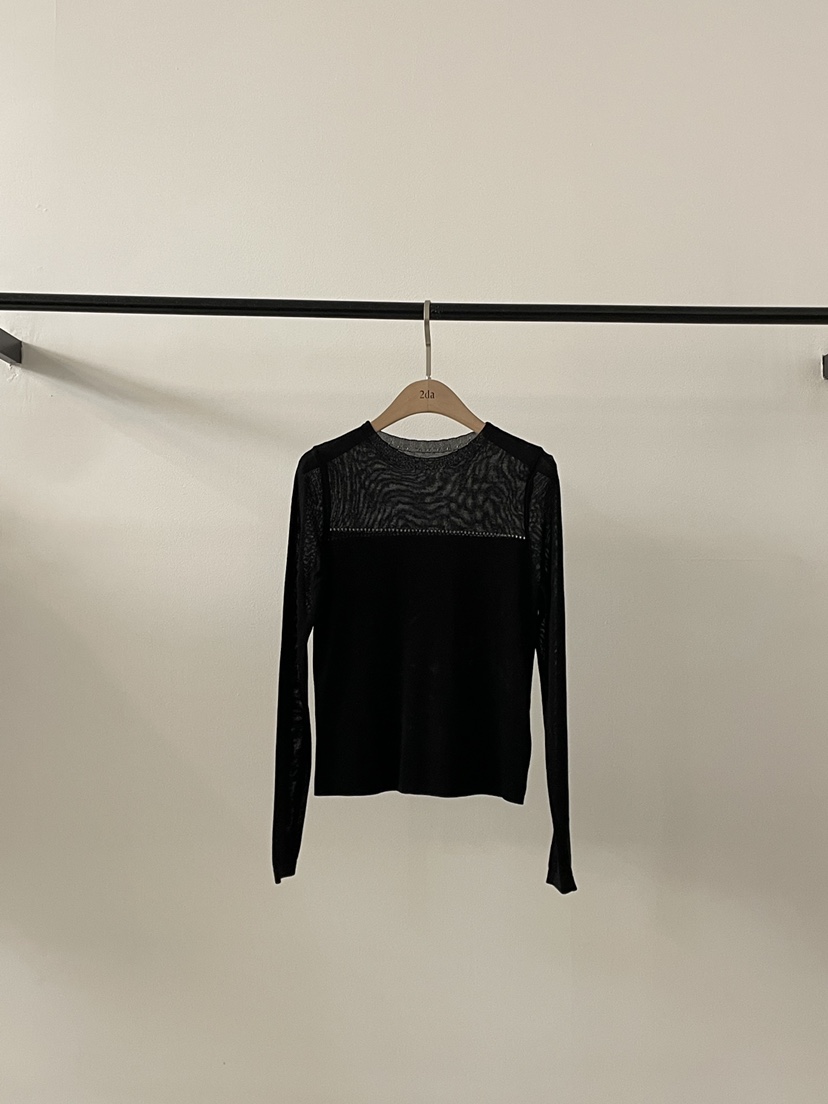 2DA/DARIMI-P東大門實拍女士新品真品時尚休閑人氣針織衫2DA/DARIMI-P針織衫圖色4黑色