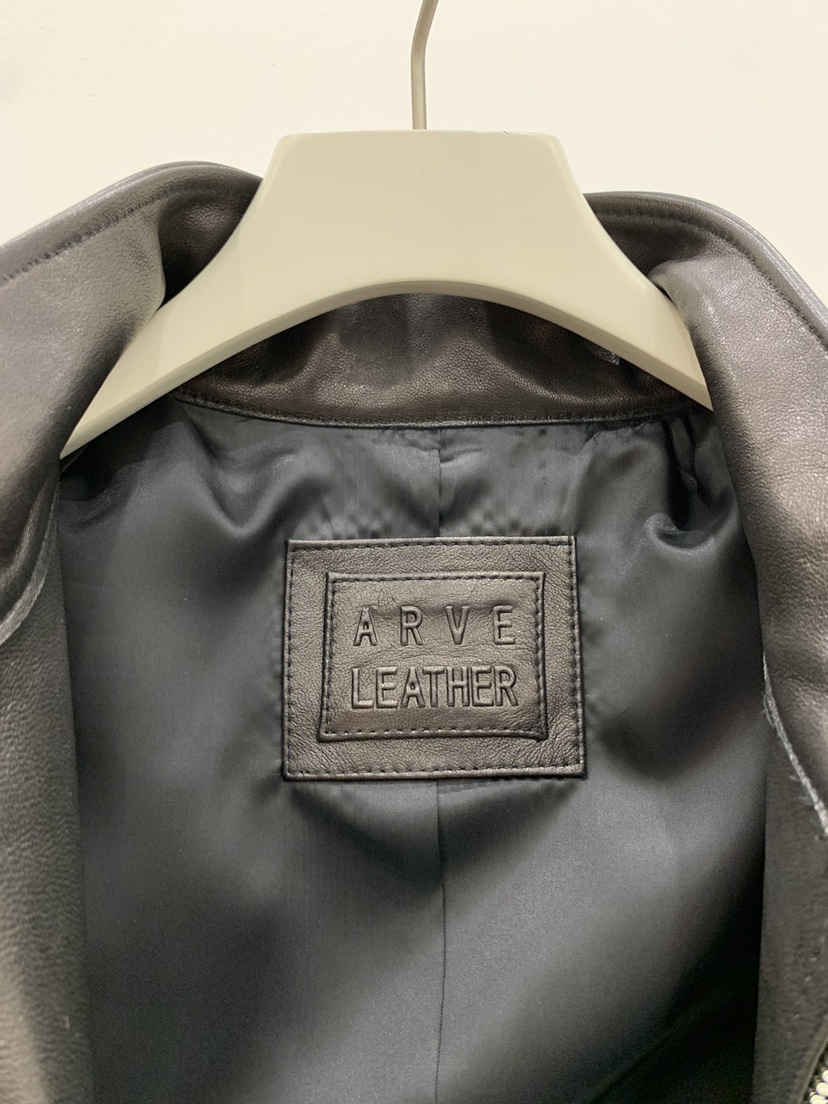 ARVE韓國代購女士新品職業推薦熱賣時尚休閑26春夏夾克皮革ARVE夾克