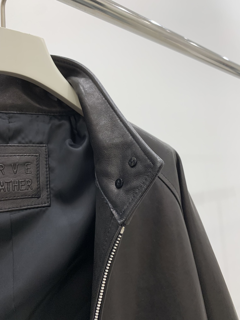 ARVE韓國代購女士新品職業推薦熱賣時尚休閑26春夏夾克皮革ARVE夾克