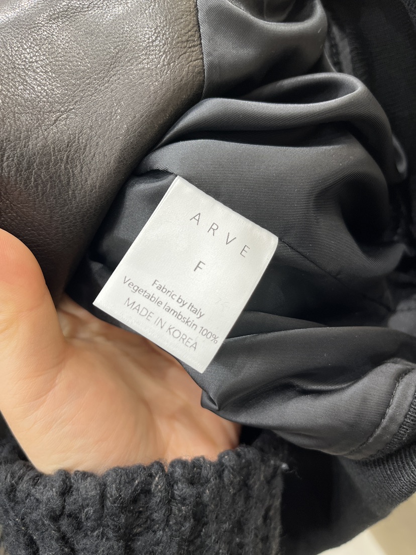 ARVE韓國代購女士新品職業推薦熱賣時尚休閑26春夏夾克皮革ARVE夾克