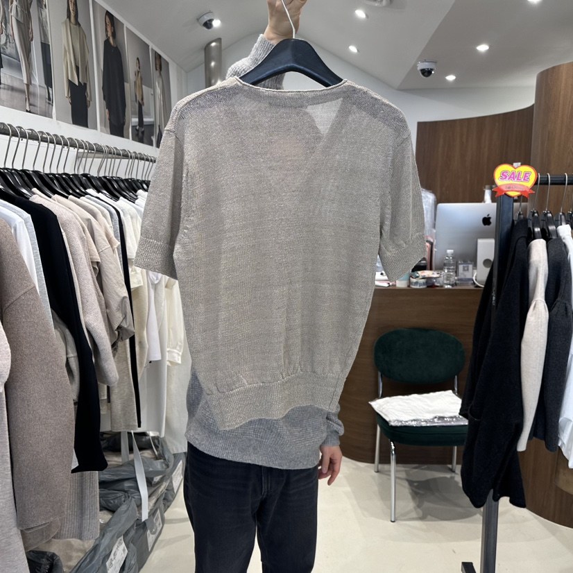 LE EDITION韓國代購女士新款職業時尚休閑針織衫亞麻開衫LE BOENE針織衫