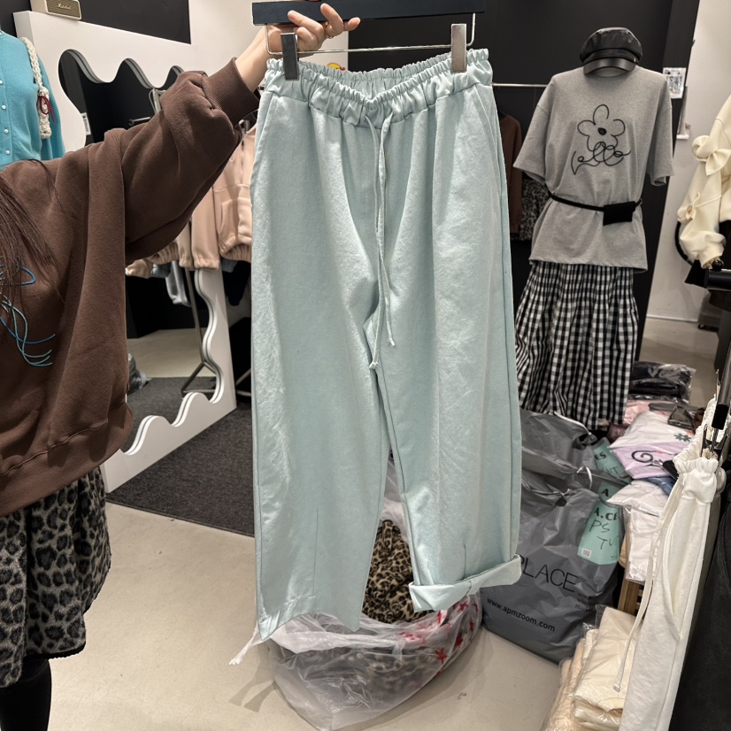 A.CES東大門代購女士新款休閑推薦職業時尚人氣26春夏休閑褲A.CES休閑褲圖色3