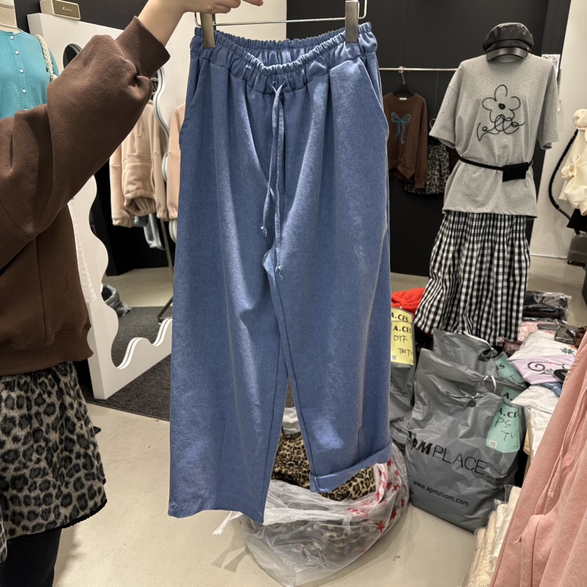 A.CES東大門代購女士新款休閑推薦職業時尚人氣26春夏休閑褲A.CES休閑褲圖色4