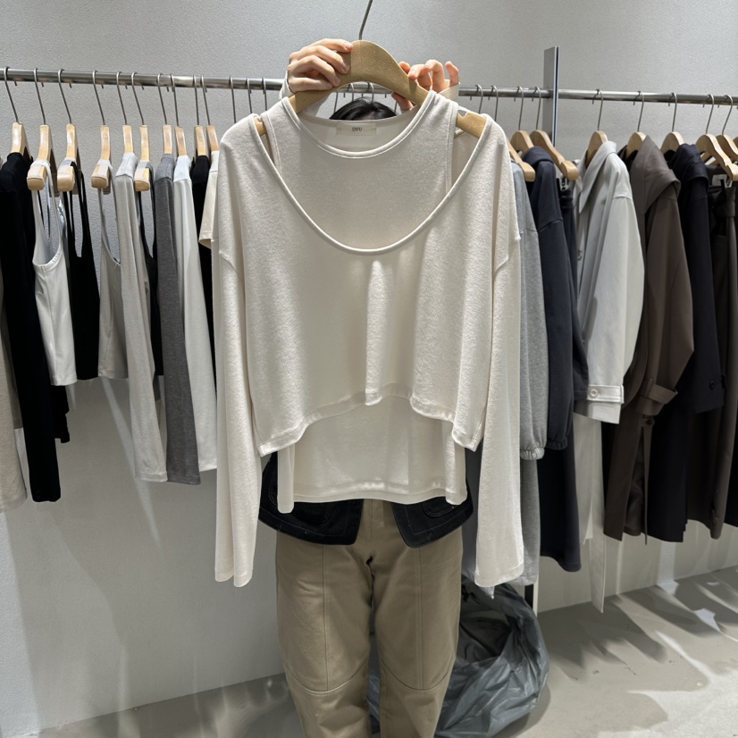 OVU東大門代購女裝新款26春夏真品熱賣人氣推薦休閑職業套裝OVU套裝圖色1