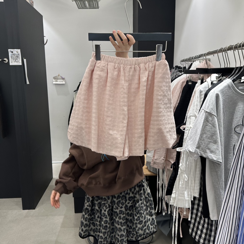 A.CES韓國代購女裝新品時尚休閑職業熱賣26春夏推薦短褲A.CES短褲圖色2