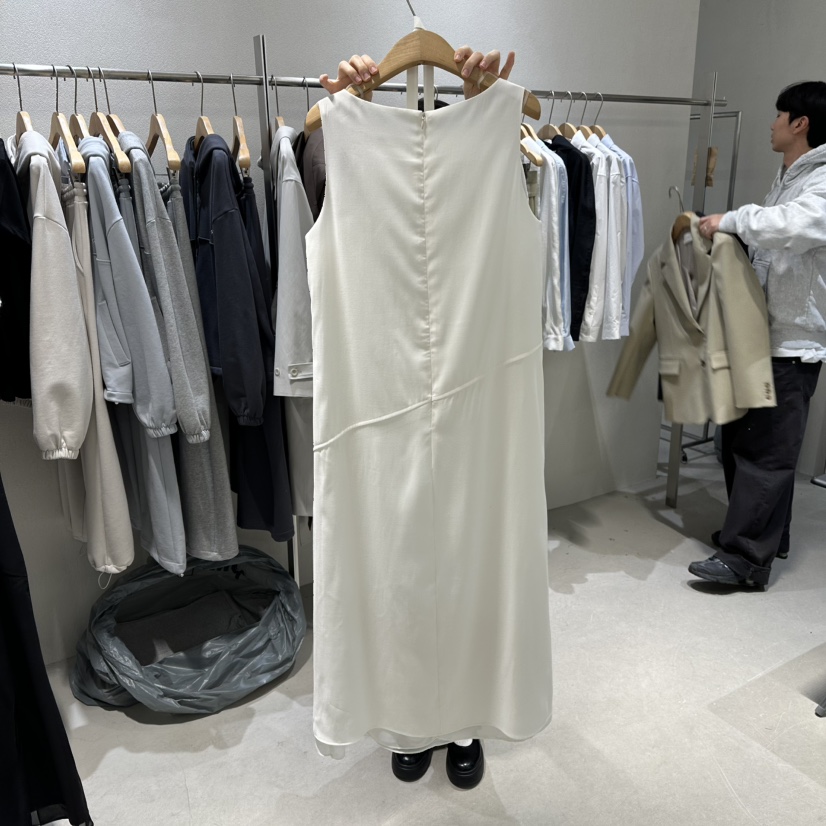 OVU東大門實拍女裝新品26春夏推薦休閑真品人氣連衣裙含腰繩OVU連衣裙