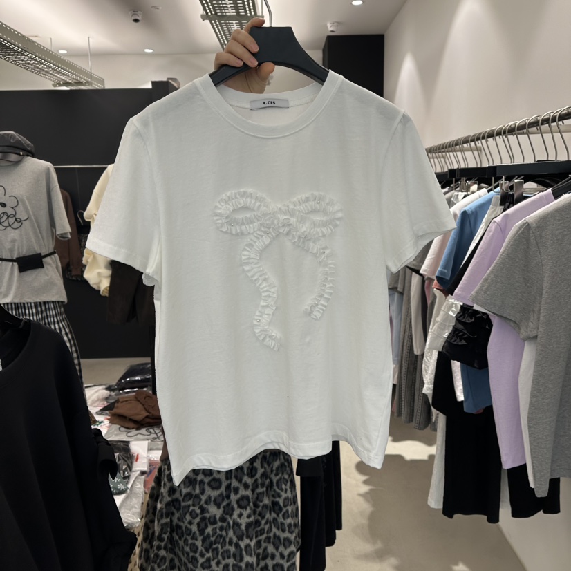 A.CES東大門代購女裝新品推薦休閑真品人氣職業熱賣時尚T恤A.CEST恤圖色2