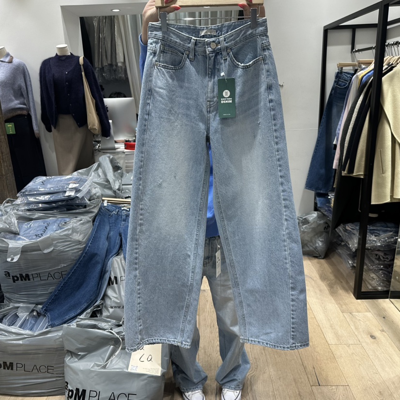 BRUNI/RICOTTA東大門實拍女士新款真品休閑推薦時尚牛仔褲BRUNI/RICOTTA牛仔褲圖色1