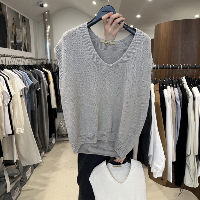 LE EDITION韓國直郵女裝新款推薦休閑時尚人氣26春夏吊帶背心LE BOENE吊帶/背心圖色2