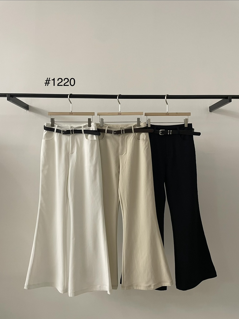 2DA/DARIMI-P韓國直郵女士新款時尚休閑真品休閑褲含腰帶2DA/DARIMI-P休閑褲