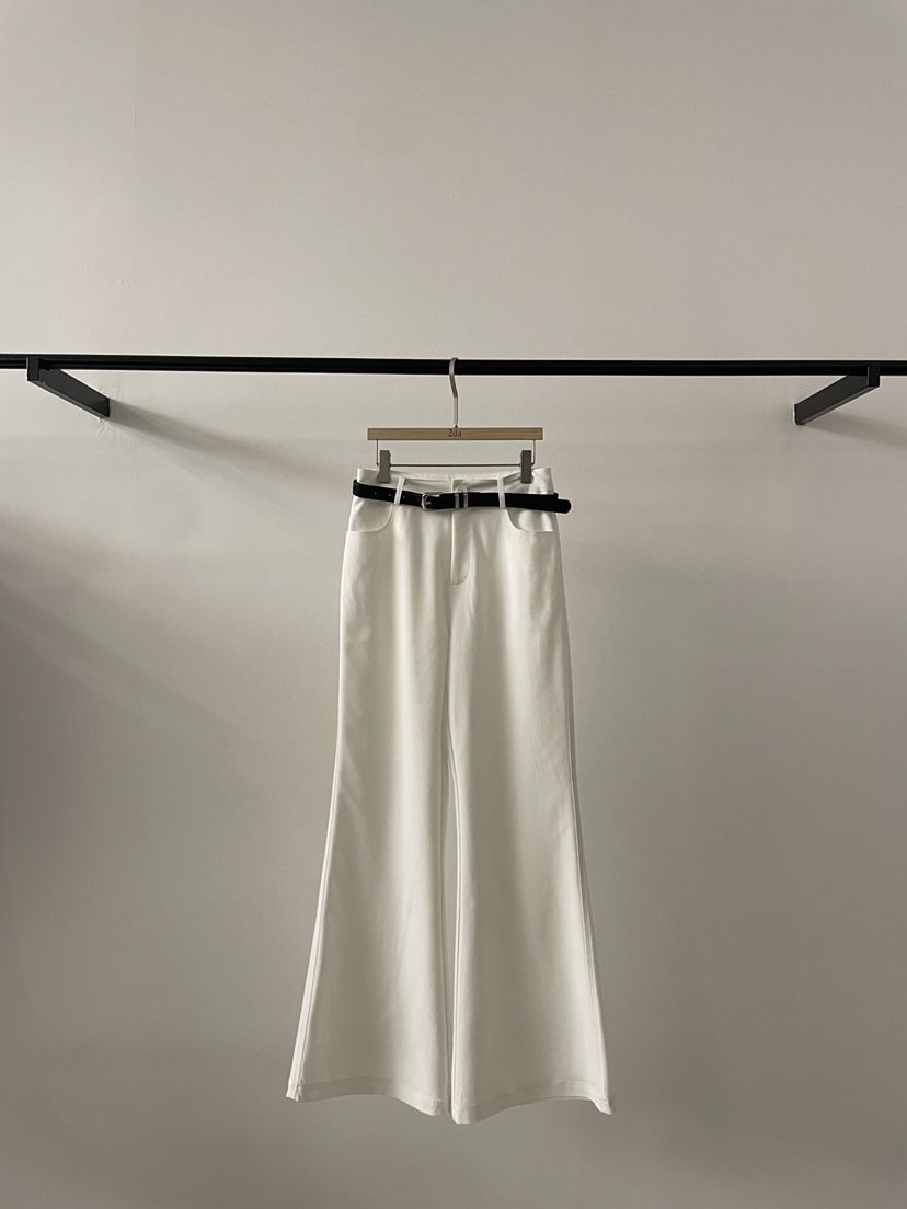 2DA/DARIMI-P韓國直郵女士新款時尚休閑真品休閑褲含腰帶2DA/DARIMI-P休閑褲圖色1