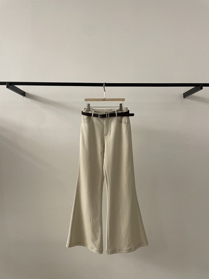 2DA/DARIMI-P韓國直郵女士新款時尚休閑真品休閑褲含腰帶2DA/DARIMI-P休閑褲圖色2