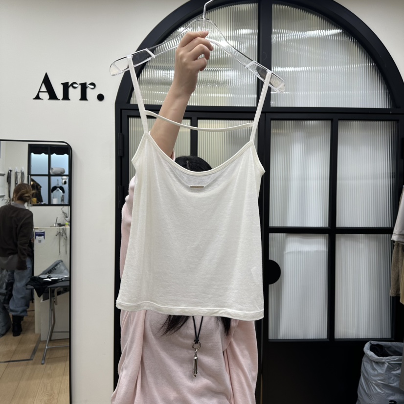 ARR韓國直郵女裝新款職業真品熱賣時尚26春夏人氣吊帶背心ARR吊帶/背心圖色1
