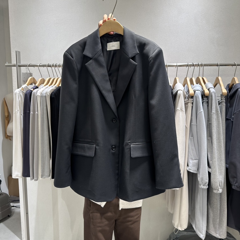 OVU東大門代購女裝新款休閑推薦熱賣真品時尚26春夏職業夾克OVU夾克圖色2