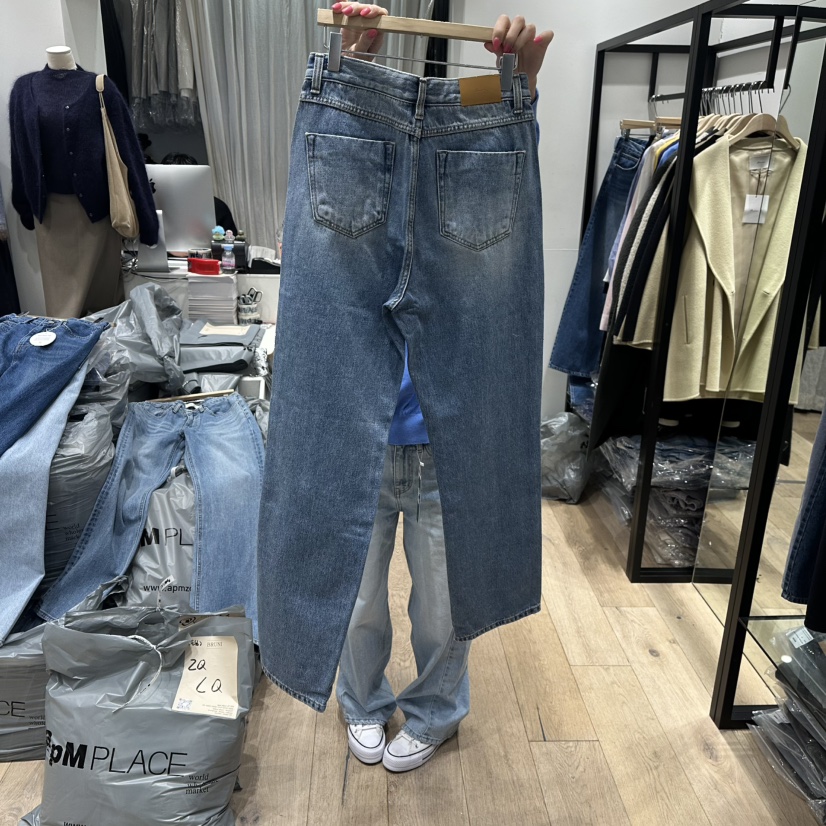 BRUNI/RICOTTA東大門實拍女士新款真品休閑職業時尚牛仔褲BRUNI/RICOTTA牛仔褲