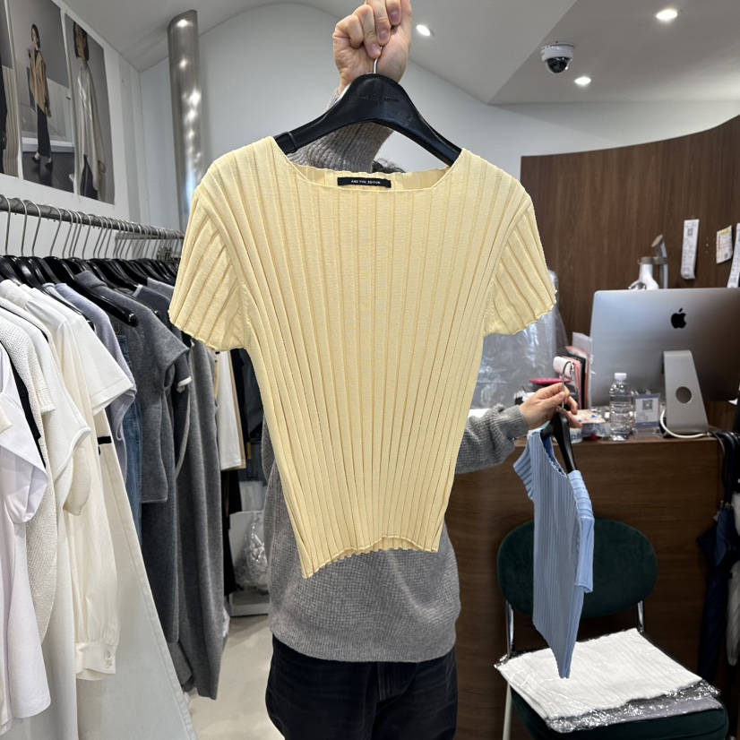 LE EDITION韓國代購女裝新款人氣熱賣職業時尚真品針織衫LE BOENE針織衫圖色3