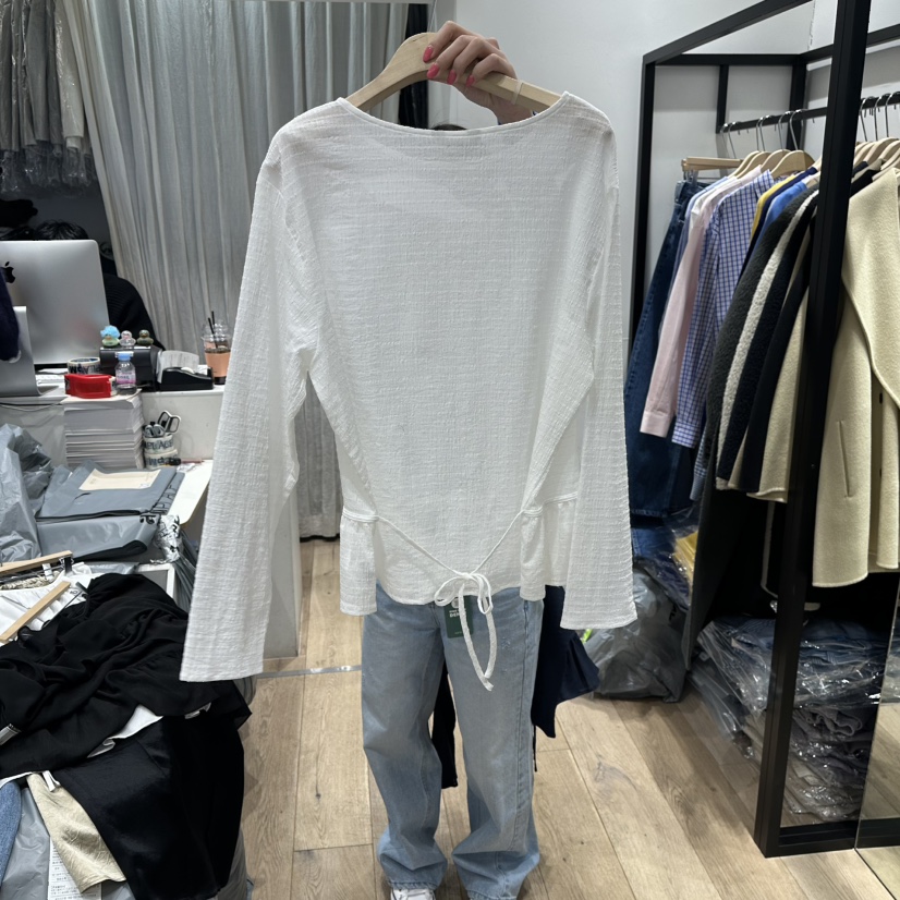 BRUNI/RICOTTA韓國直郵女裝新品人氣26春夏推薦襯衫蕾絲衫BRUNI/RICOTTA襯衫/蕾絲衫