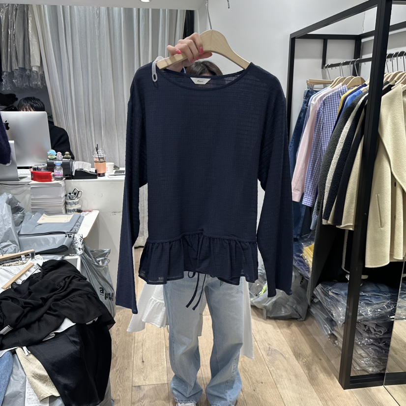 BRUNI/RICOTTA韓國直郵女裝新品人氣26春夏推薦襯衫蕾絲衫BRUNI/RICOTTA襯衫/蕾絲衫圖色2