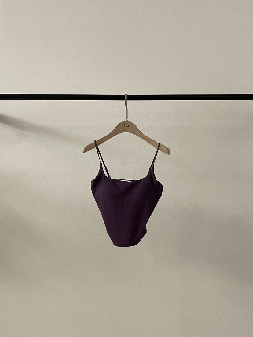 2DA/DARIMI-P韓國直郵女裝新款熱賣休閑真品時尚吊帶背心2DA/DARIMI-P吊帶/背心圖色3棕色