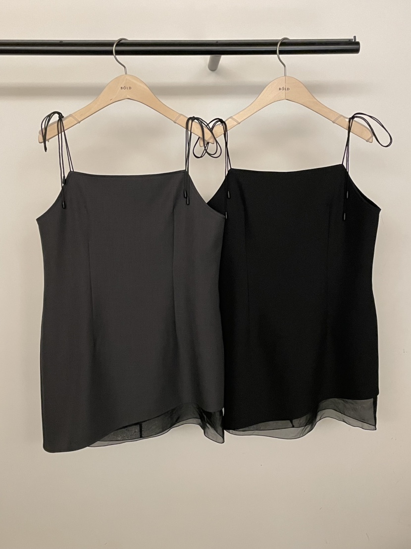 BOLD-A東大門代購女裝新款推薦職業休閑人氣26春夏吊帶背心RE BOLD吊帶/背心