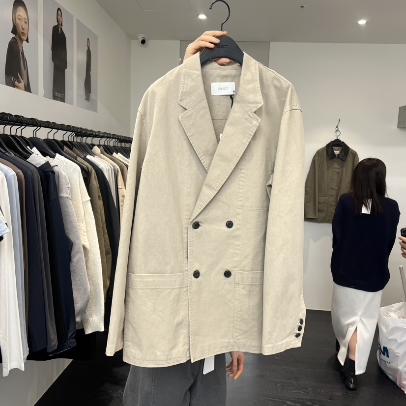 OBJECT東大門代購女裝新品推薦休閑時尚職業26春季熱賣夾克OBJECT夾克圖色2