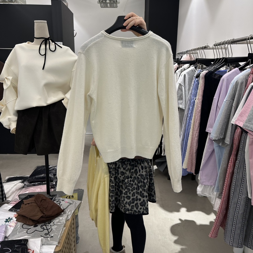 A.CES東大門實拍女裝新品26春季推薦職業休閑針織衫不含包A.CES針織衫