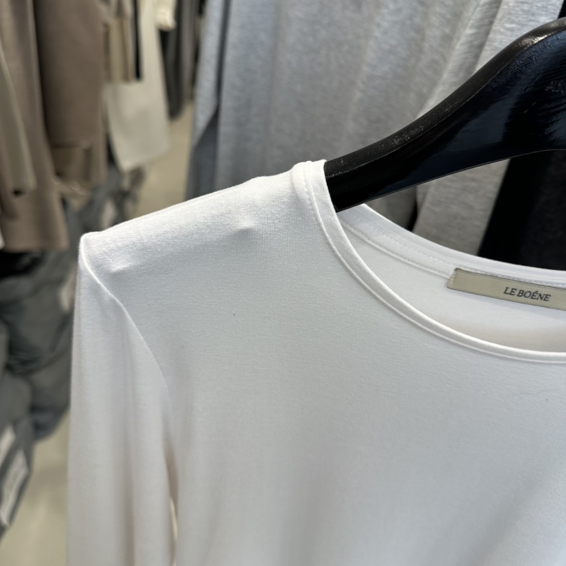 LE EDITION韓國代購女裝新款推薦職業休閑熱賣時尚長袖T恤LE BOENE長袖T恤