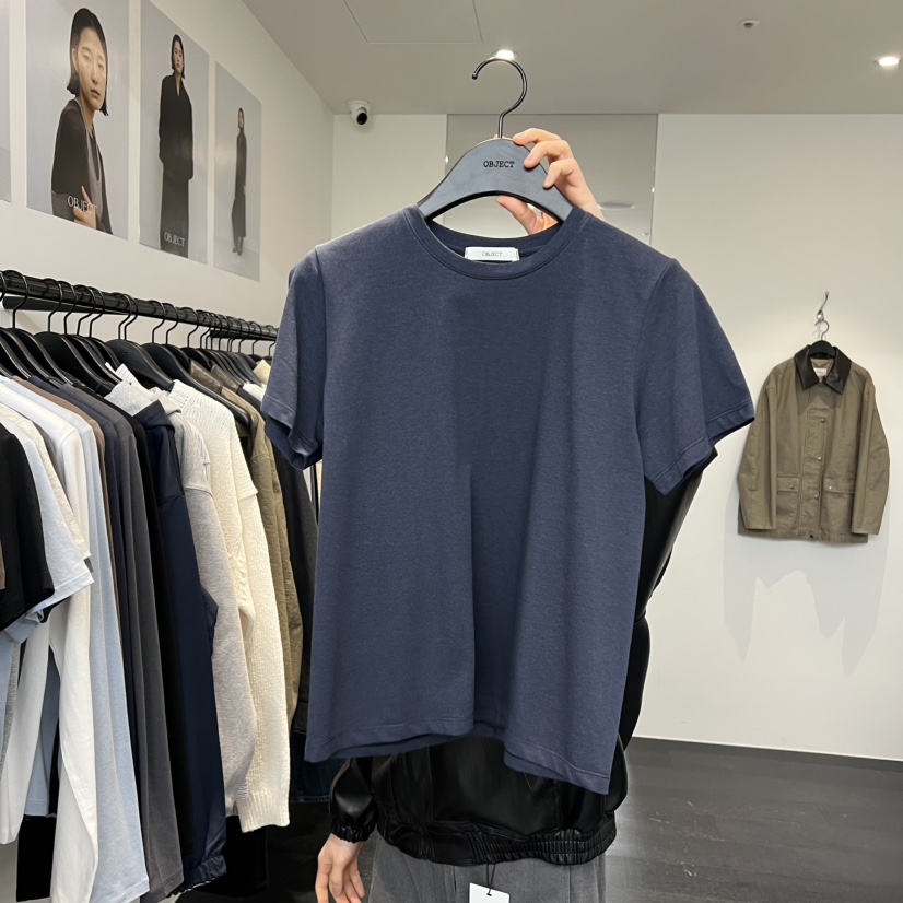 OBJECT東大門直郵女裝新品時尚推薦職業熱賣26春季T恤鏤空OBJECTT恤圖色3
