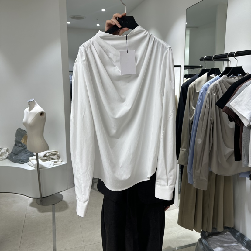 BETHEL東大門實拍女士新款26春季熱賣推薦休閑襯衫蕾絲衫BETHEL襯衫/蕾絲衫圖色1