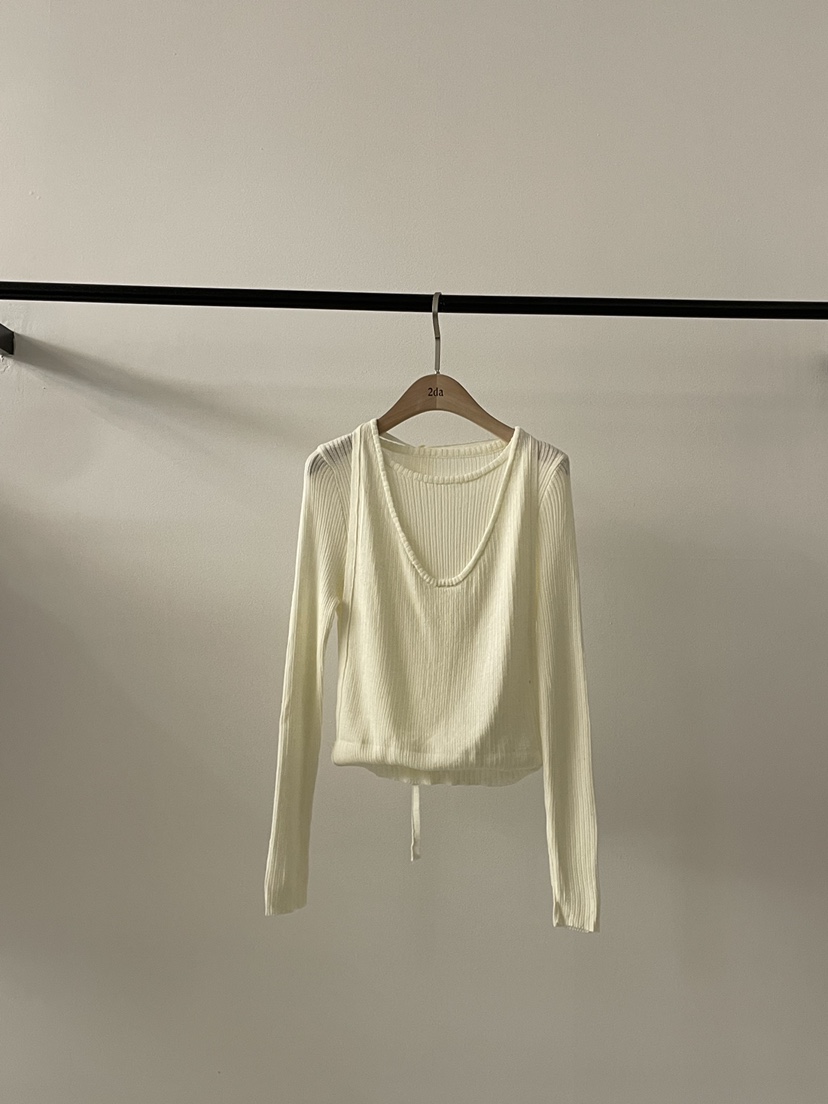 2DA/DARIMI-P東大門代購女士新款熱賣職業26春季針織衫2DA/DARIMI-P針織衫圖色1