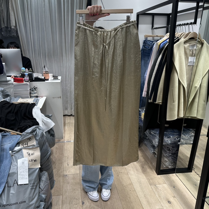 BRUNI/RICOTTA東大門實拍女士新品26春季休閑時尚推薦長裙BRUNI/RICOTTA長裙圖色1