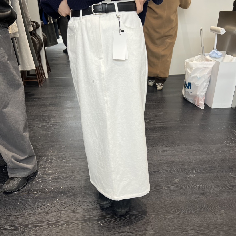 OBJECT韓國代購女裝新款26春季人氣半身裙中短裙不含腰帶OBJECT半身裙/中短裙圖色1