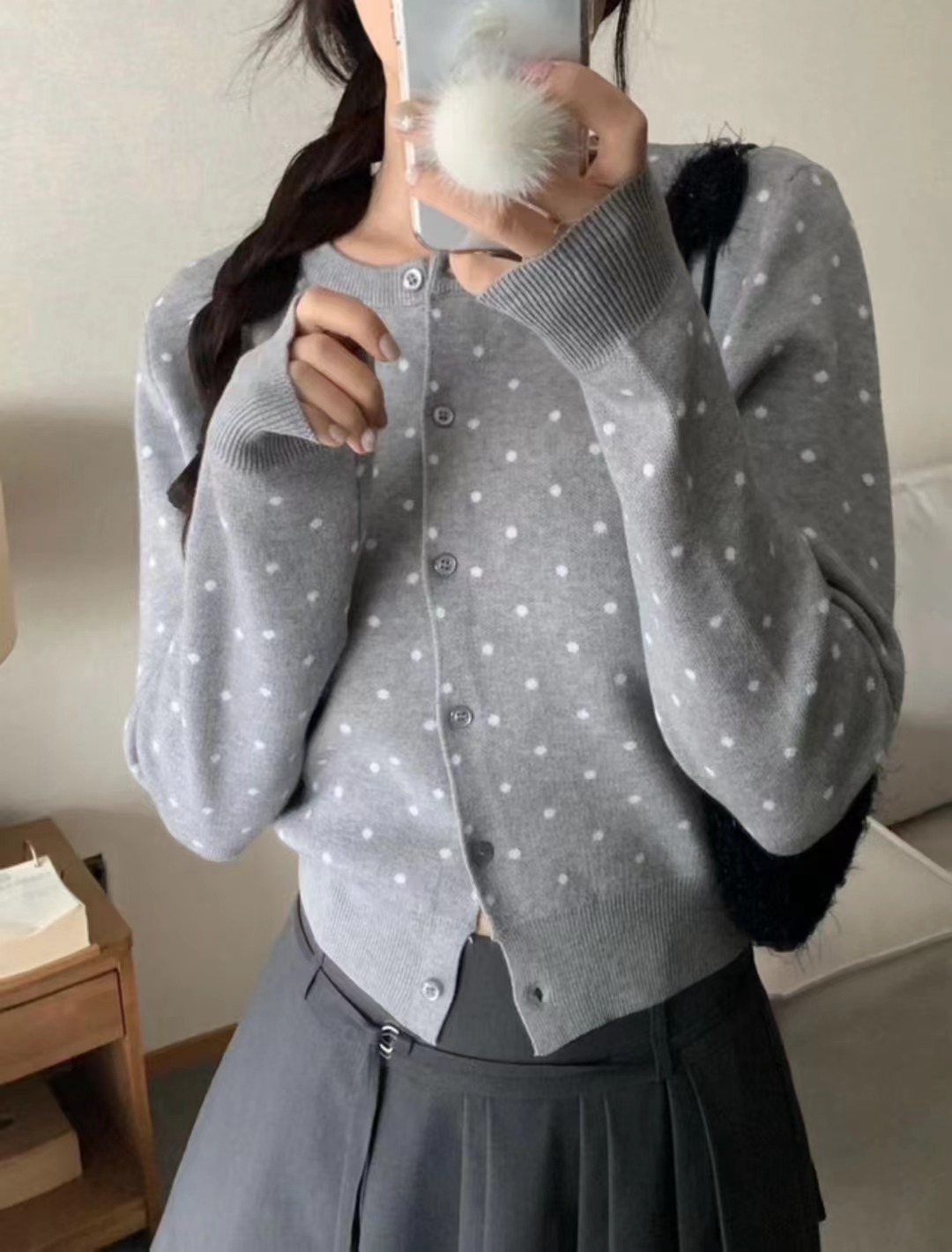 PEPPER 페페東大門代購女裝新品時尚人氣職業針織衫羊毛衫PEPPER-SEOUL針織衫