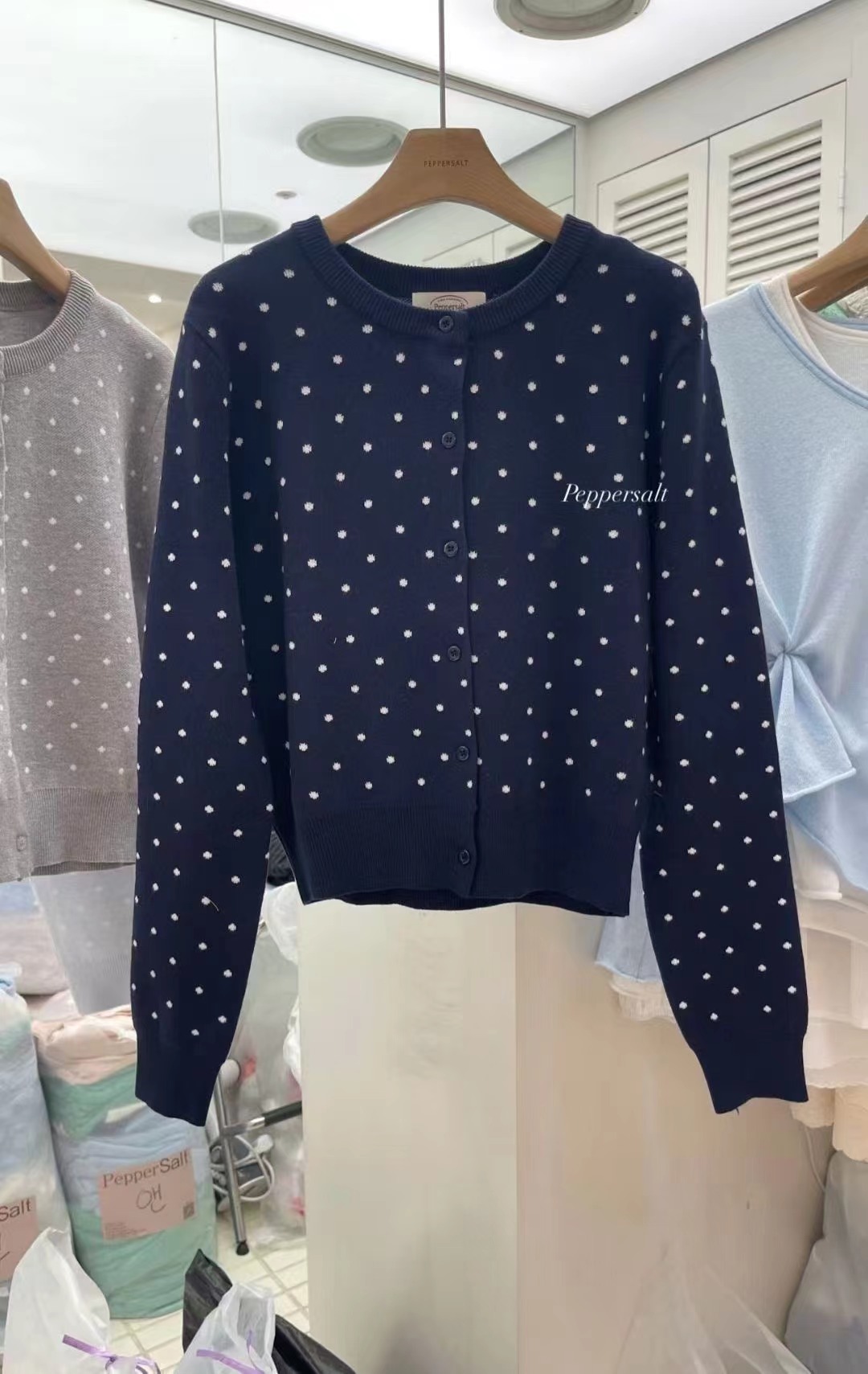 PEPPER 페페東大門代購女裝新品時尚人氣職業針織衫羊毛衫PEPPER-SEOUL針織衫圖色3