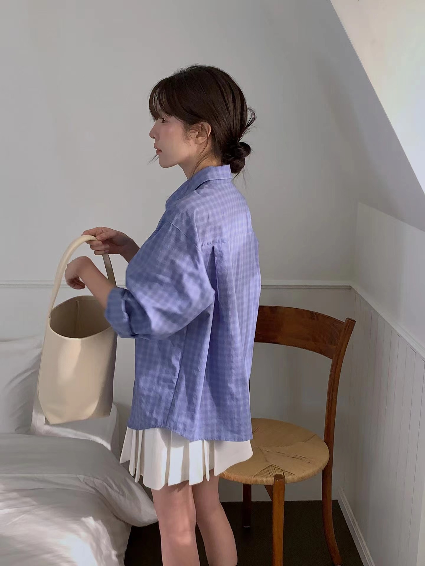 MIELLE-미엘르-OT東大門直郵女裝新品人氣熱賣襯衫蕾絲衫MIELLE-미엘르-OT襯衫/蕾絲衫