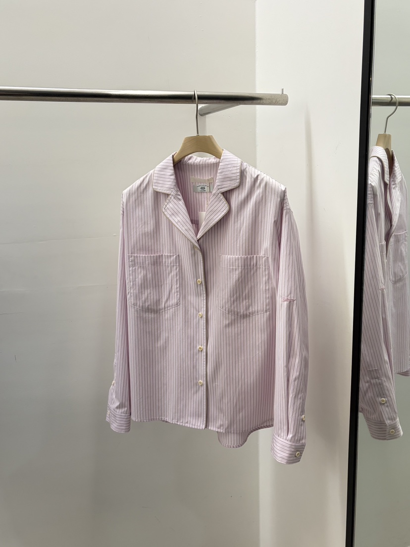 REGULARLY/PLACOR韓國直郵女裝新品真品26春夏襯衫蕾絲衫條紋REGULARLY/PLACOR襯衫/蕾絲衫圖色2