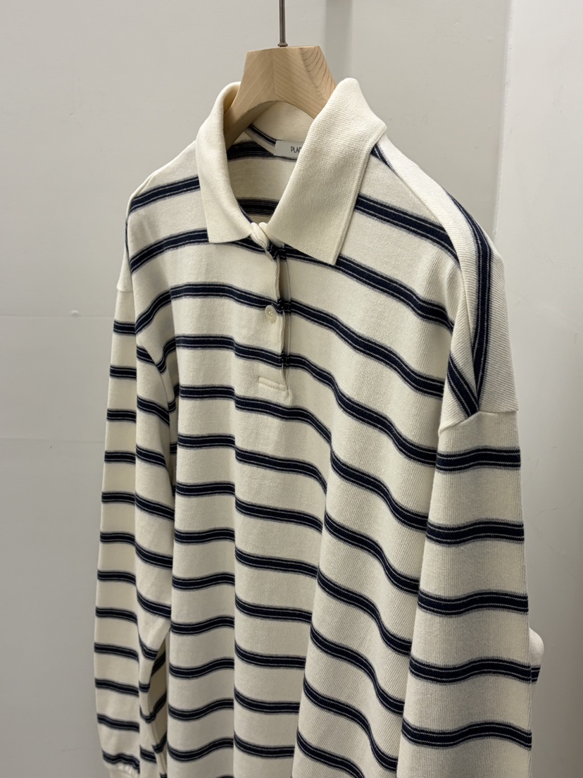 REGULARLY/PLACOR韓國直郵女士新品時尚26春夏長袖T恤條紋REGULARLY/PLACOR長袖T恤