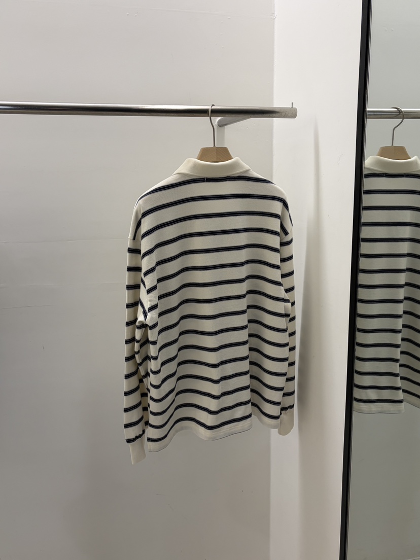 REGULARLY/PLACOR韓國直郵女士新品時尚26春夏長袖T恤條紋REGULARLY/PLACOR長袖T恤