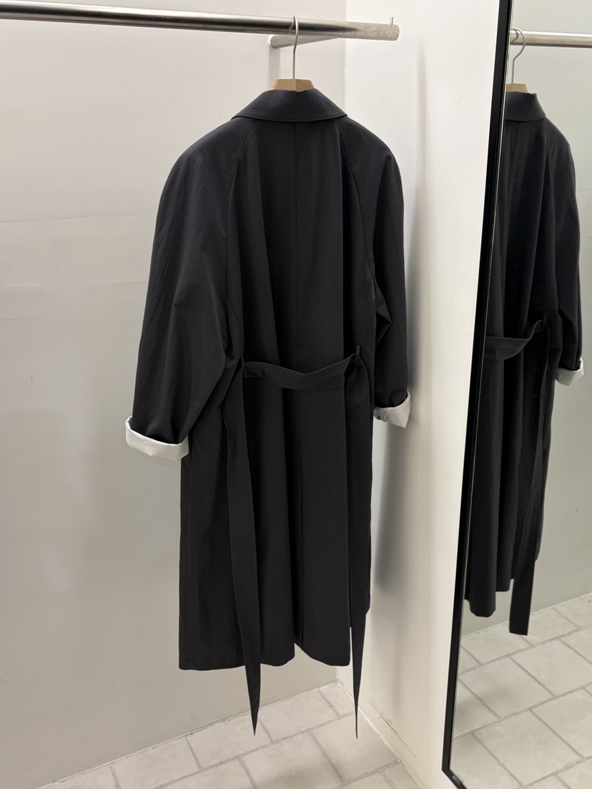 REGULARLY/PLACOR東大門實拍女士新款熱賣長款風衣含腰帶REGULARLY/PLACOR長款風衣