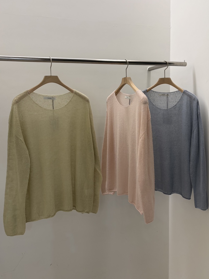 REGULARLY/PLACOR東大門實拍女士新款人氣針織衫含腰繩馬海毛REGULARLY/PLACOR針織衫