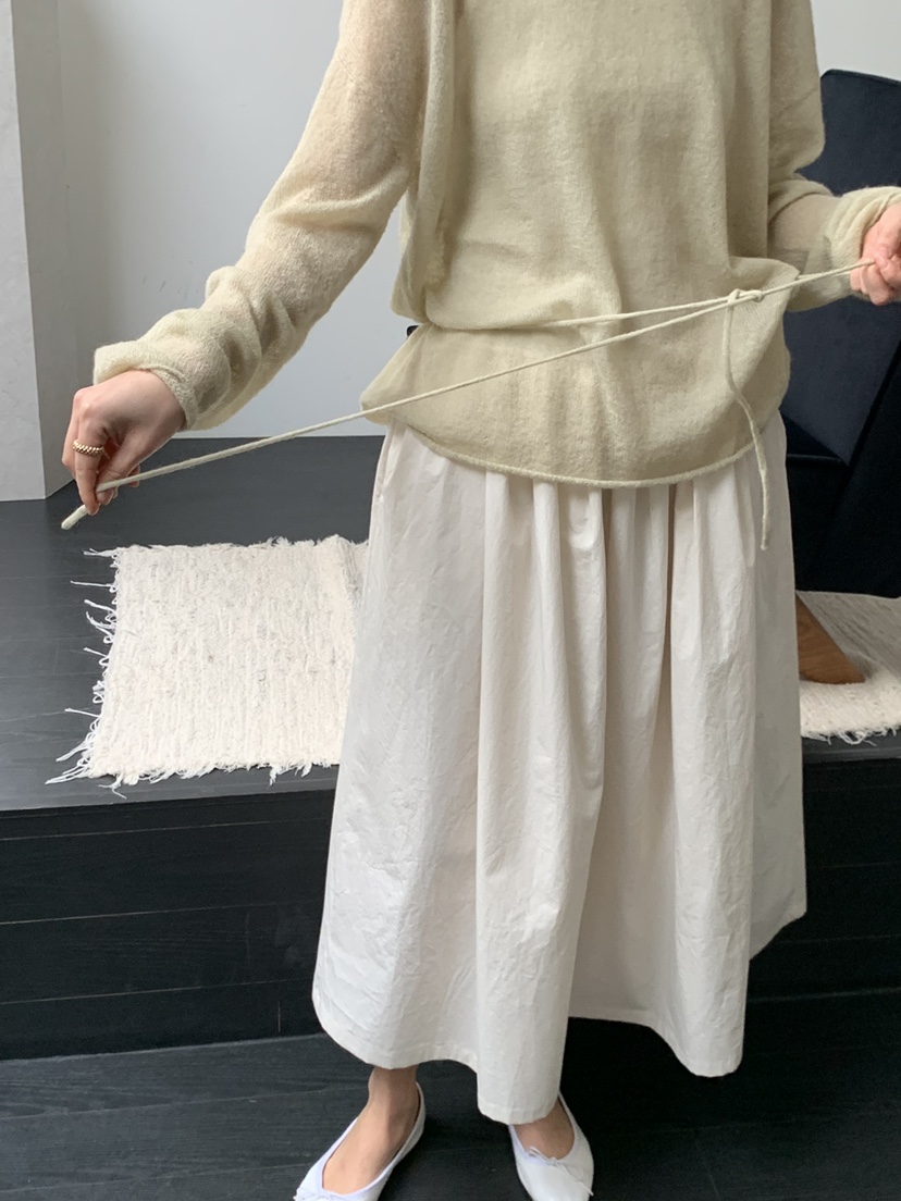 REGULARLY/PLACOR東大門實拍女士新款人氣針織衫含腰繩馬海毛REGULARLY/PLACOR針織衫