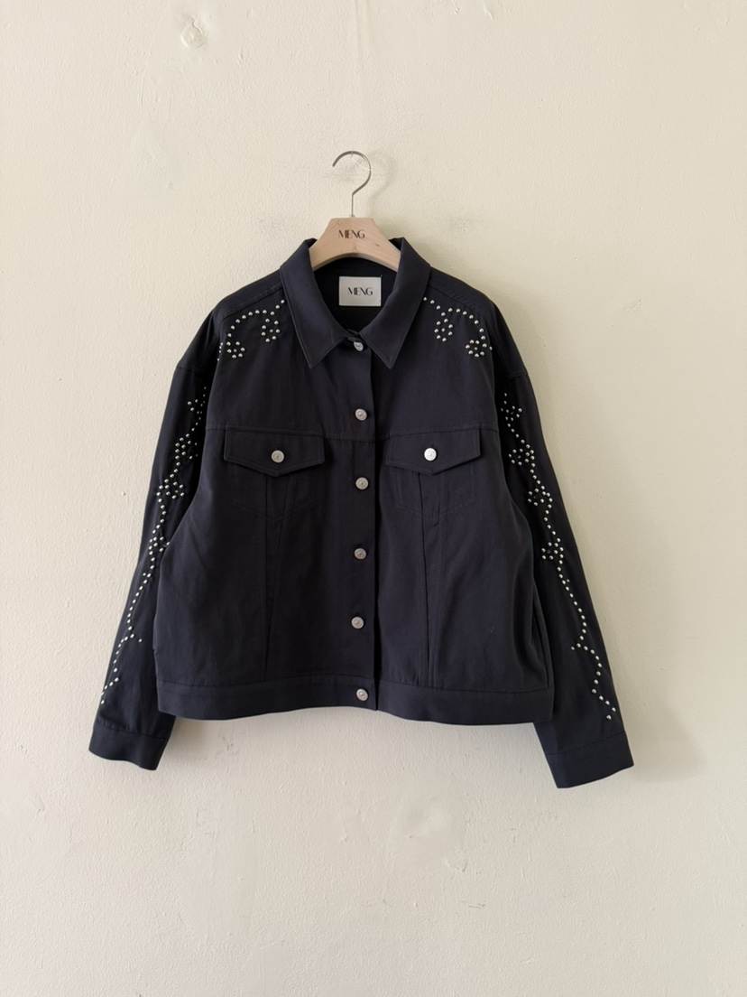 MENG東大門實拍女裝新品休閑人氣熱賣26春季推薦時尚夾克MENG夾克圖色2